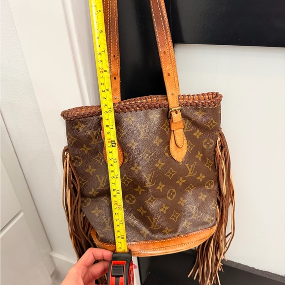 Louis Vuitton Brown Fringe Shoulder Bag - Picture 7 of 10